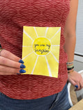 You Are My Sunshine Card