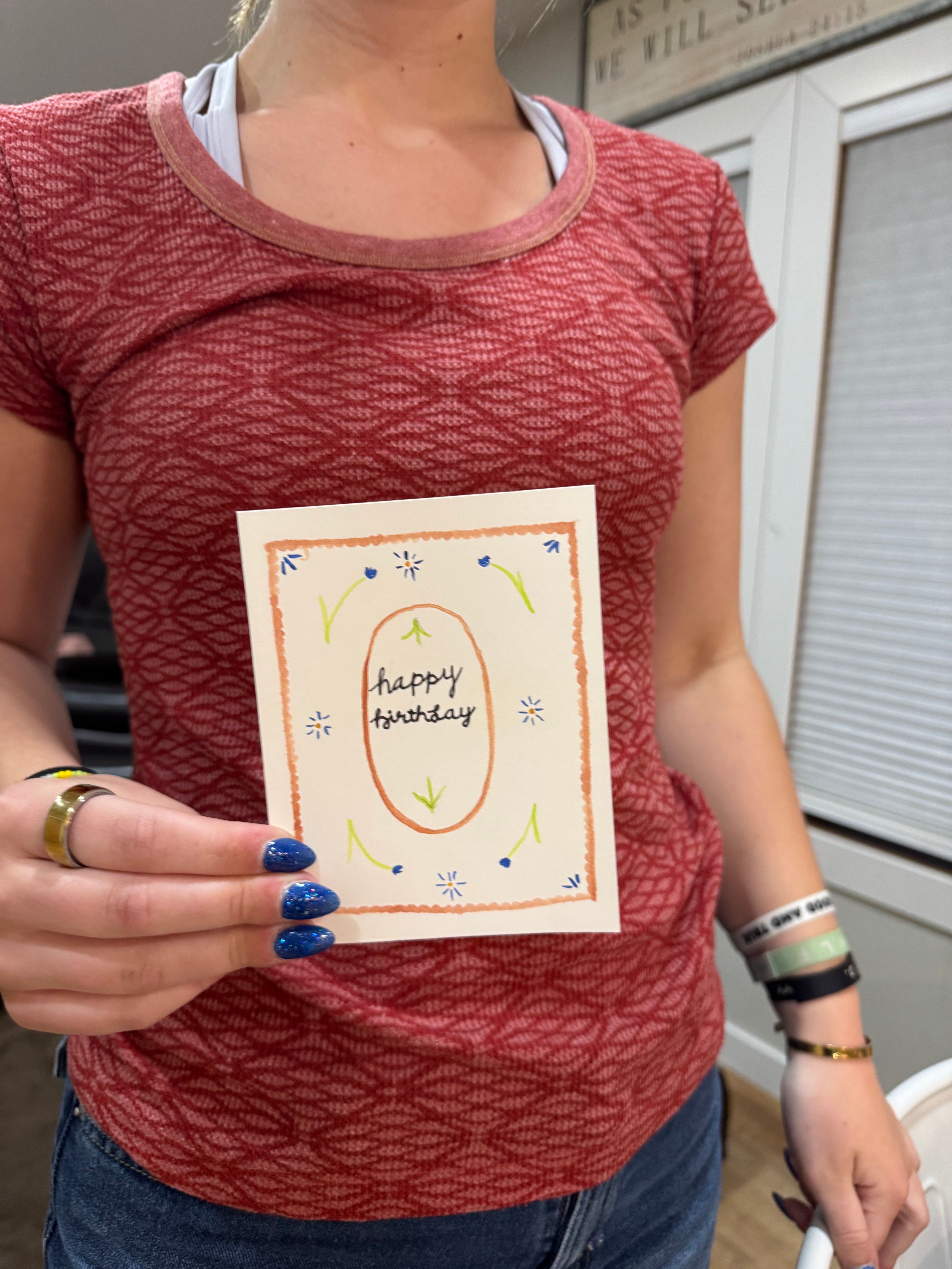 Frame Birthday Card