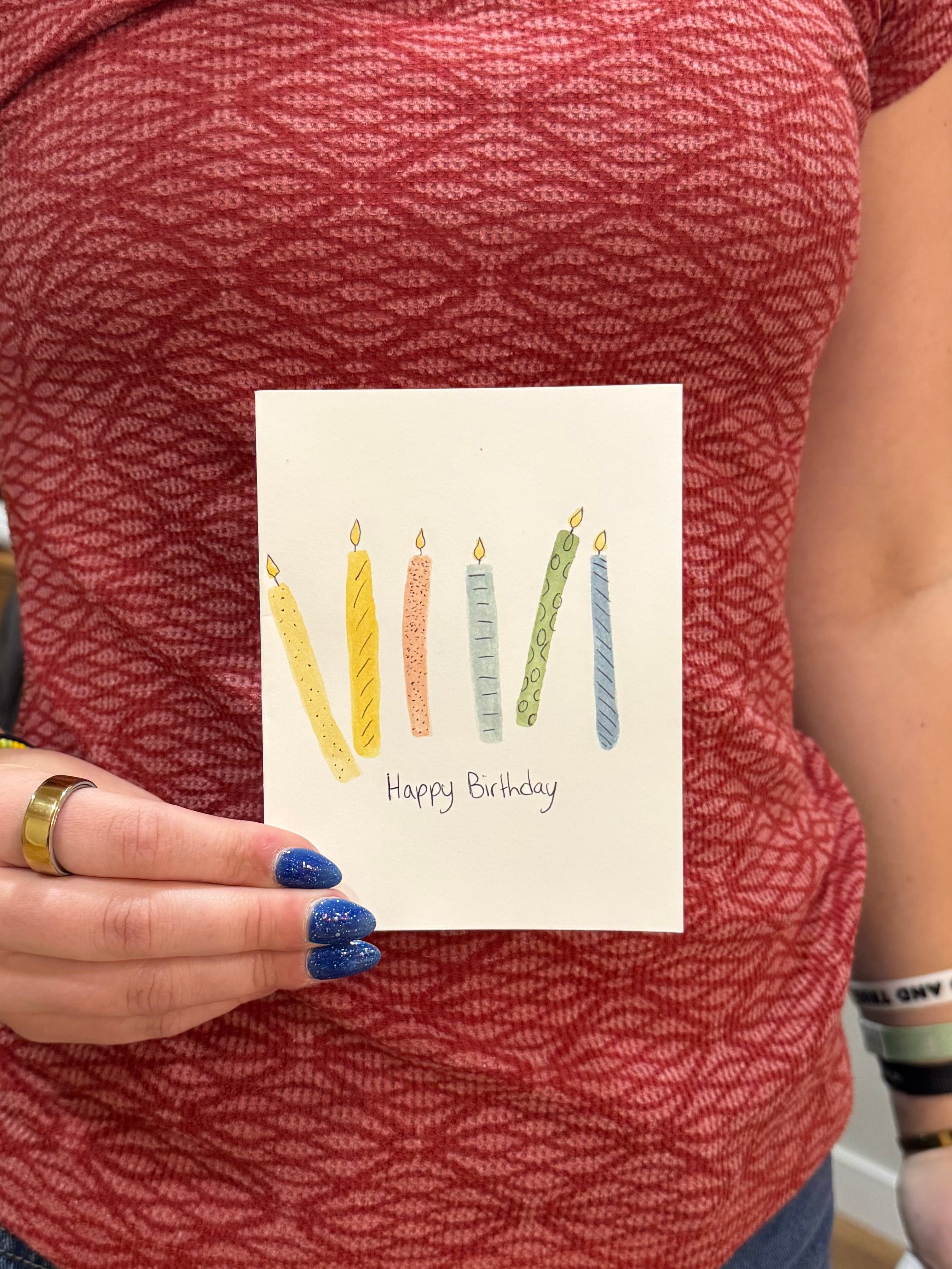Blow Out The Candles Card