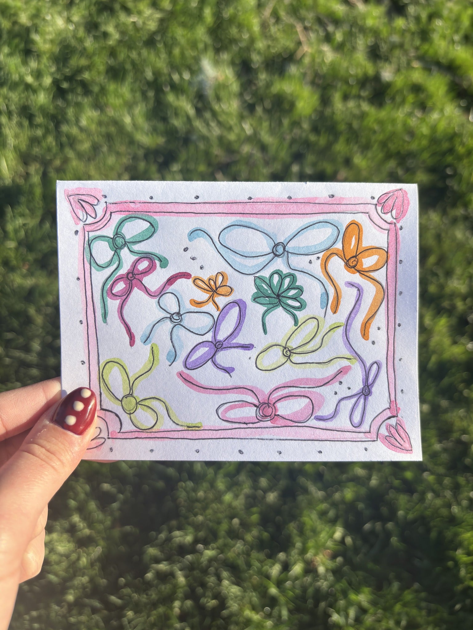Bow Card