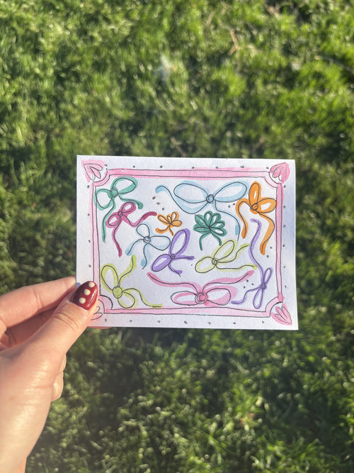Bow Card