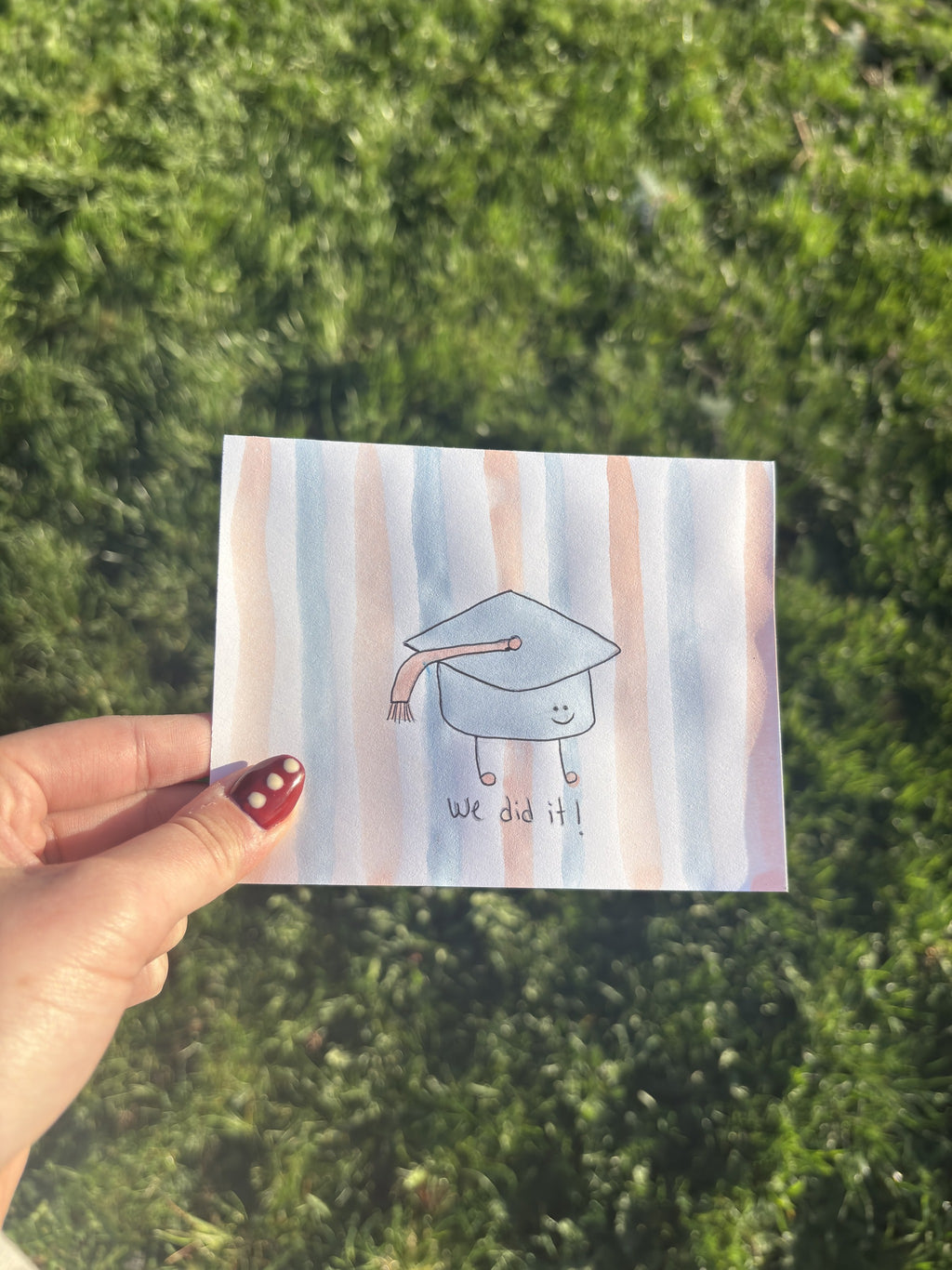 Grad Cap Card