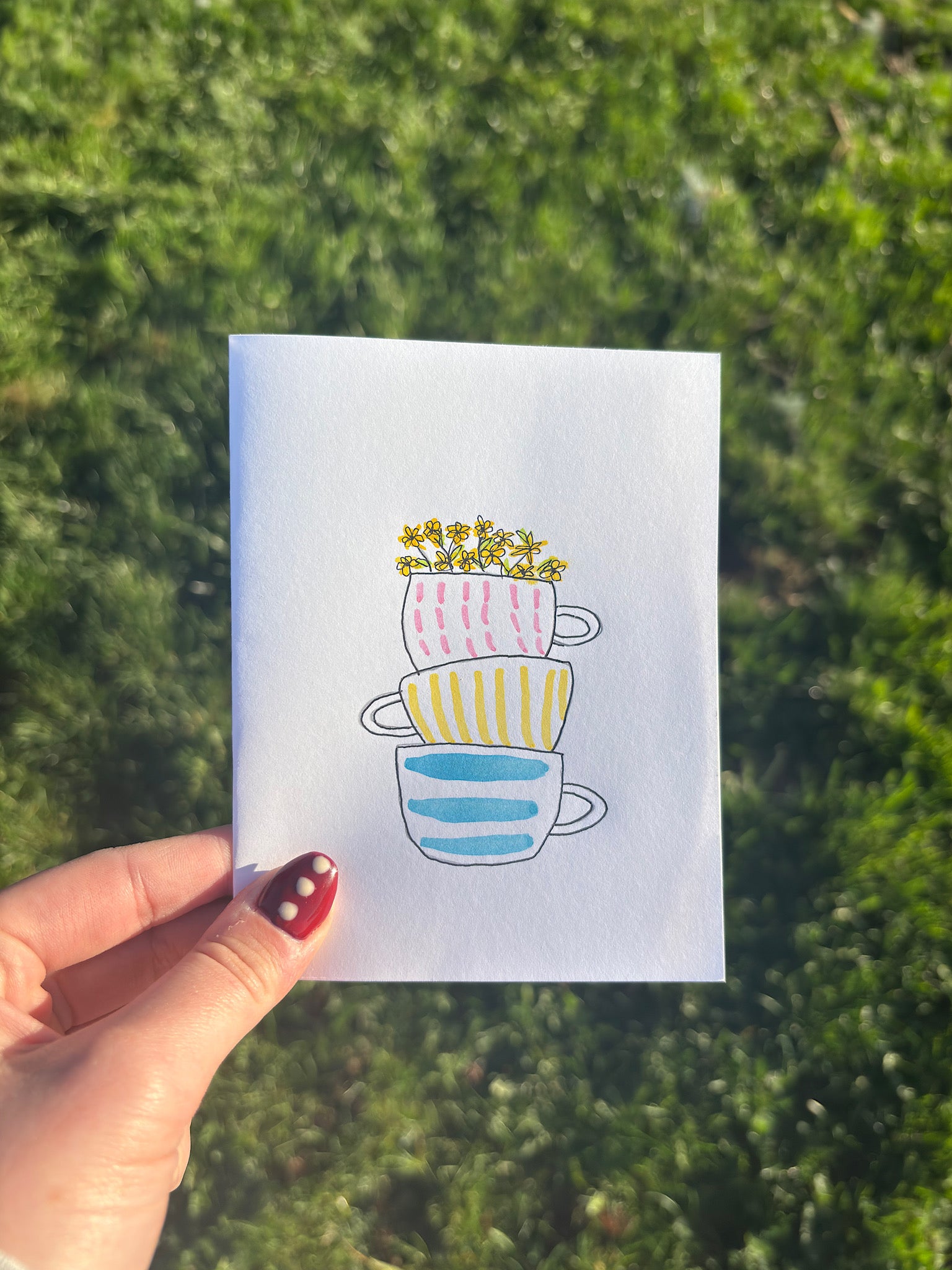 Tea Cups Card